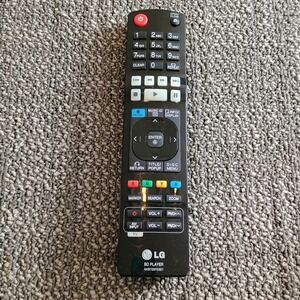 LG BD Player Remote Control AKB72975301 Black OEM Blu-ray DVD Controller